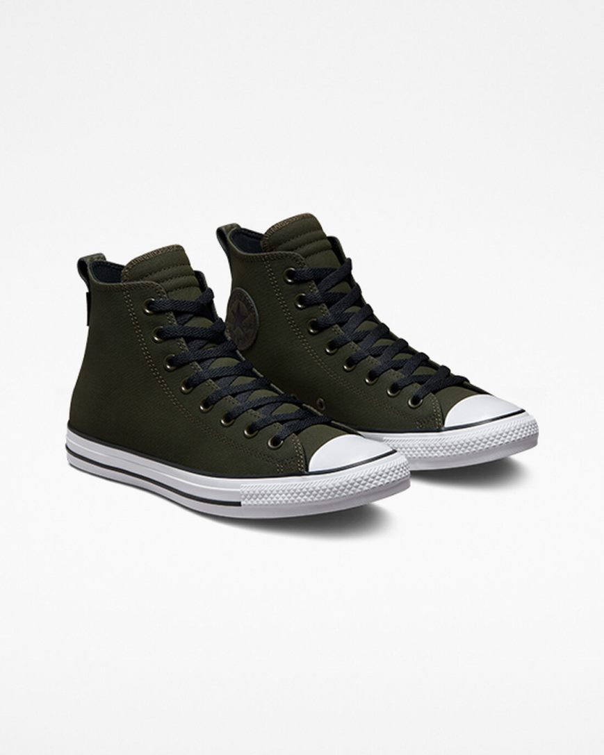 Women's Converse Chuck Taylor All Star TecTuff High Top Shoes Olive / Green / White / Black | AU 50C69X